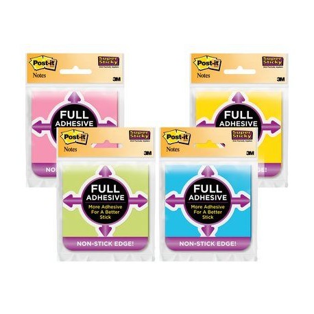 Post-it® Super Sticky Full Adhesive Notes