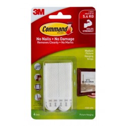 3M™ Command™ Medium Picture Hanging Strips 17201