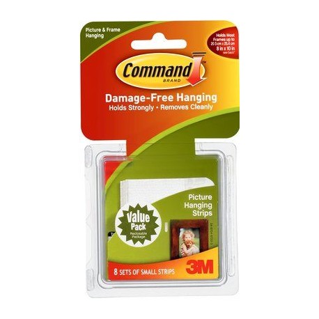 3M™ Command™ Small Picture Hanging Strips 17205