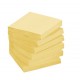 Post-it® 654 Sticky Notes Yellow 3 X 3" 50 Sheets