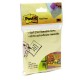 Post-it® 654 Sticky Notes Yellow 3 X 3" 50 Sheets