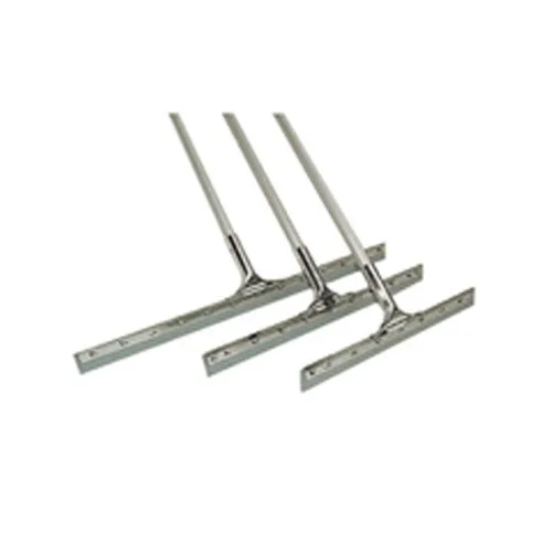 Floor Squeegee Metal 55 Cm With Handle - Squeegee logam 55 cm dengan pegangan yang efektif untuk mengeringkan permukaan lantai dalam operasional kebersihan area umum.