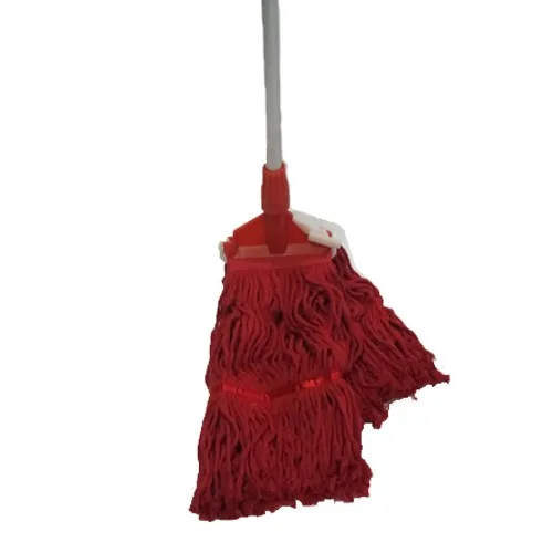 Mop Cotton 350 Gr "Color Red" Complete - Sistem lengkap Mop Cotton 350 Gr "Color Red" untuk operasional kebersihan area khusus dalam lingkungan hospitality.