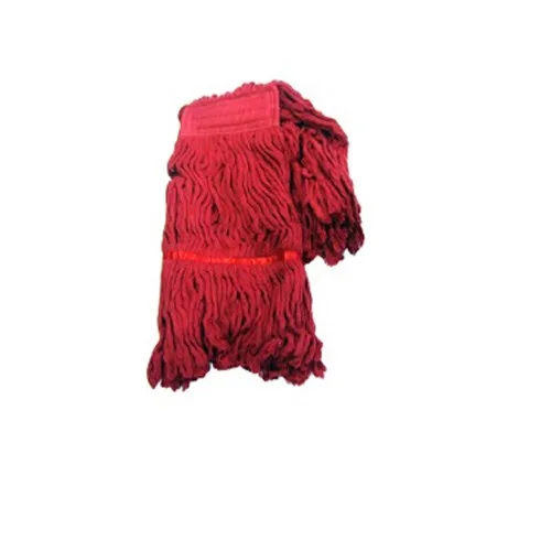 Mop Cotton 350 Gr "Color Red" - Mop katun 350g dengan warna merah untuk area khusus dalam operasional kebersihan rumah sakit dan fasilitas kesehatan.