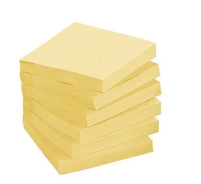 Post-It 654 Sticky Notes Yellow 3 X 3" 50 Sheets