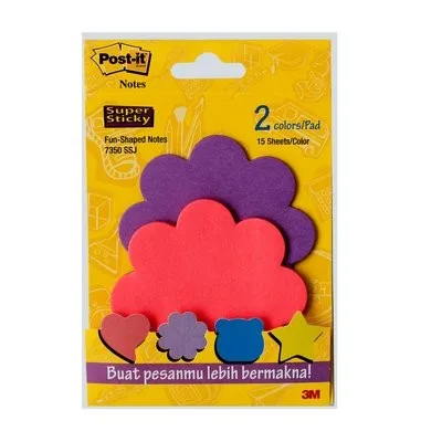 Post-It 7350 Super Sticky Fun-Shaped Notes