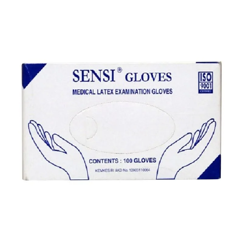 SENSI Gloves - SENSI Gloves melindungi tangan dengan lateks alami tebal dan panjang, ideal untuk lingkungan kerja berisiko tinggi.