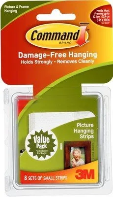 3M Command Small Picture Hanging Strips 17205